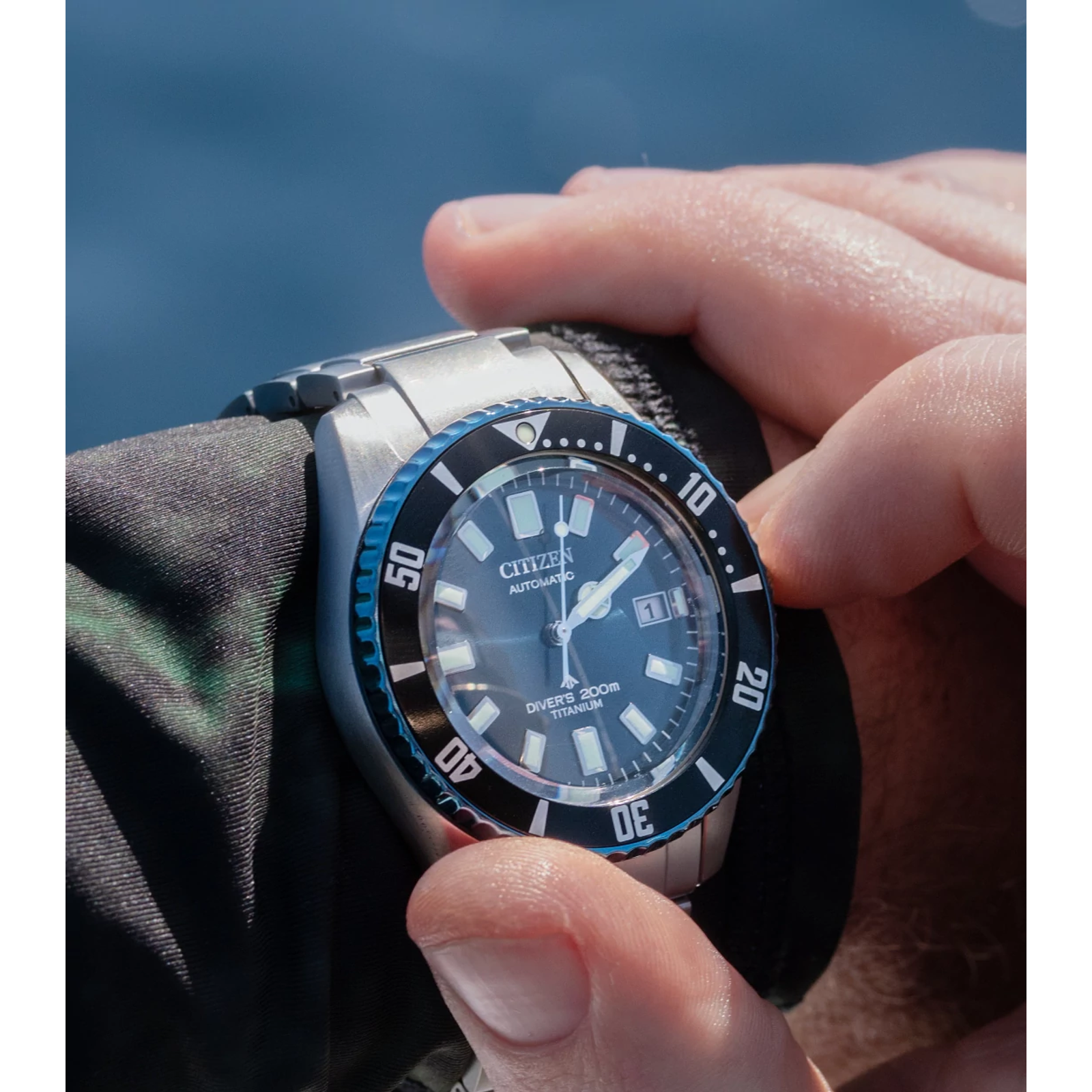 Reloj Citizen Promaster Fujitsubo Super Titanio NB6026-56L | Elegancia relojería